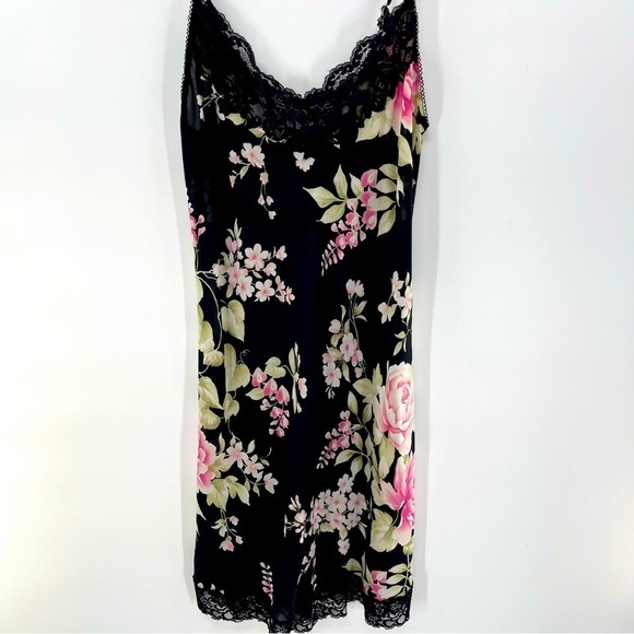 Oscar de la Renta Other - Oscar de la Renta Floral Cottagecore Chemise Slip Whimsygoth Nightgown Size S